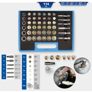 KS TOOLS Reparatursatz, Ölablaßschraubengewinde BT711300 KS TOOLS Reparatursatz, Ölablaßschraubengewinde BT711300