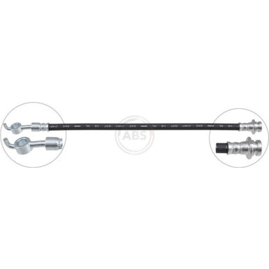 A.B.S. Bremsschlauch SL 1684 A.B.S. Bremsschlauch SL 1684