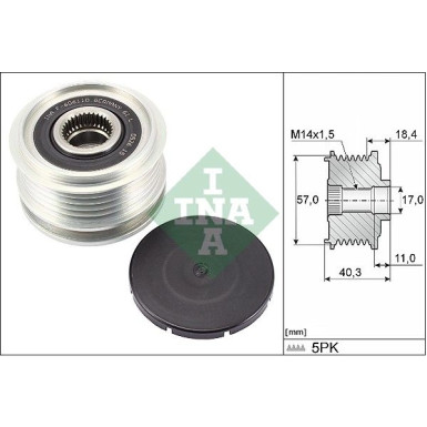Generatorfreilauf 535 0295 10 Generatorfreilauf 535 0295 10