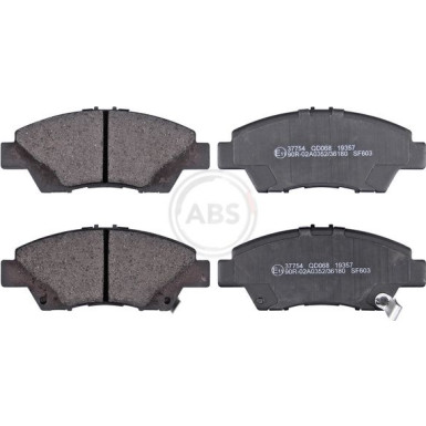 A.B.S. Bremsbeläge 37754