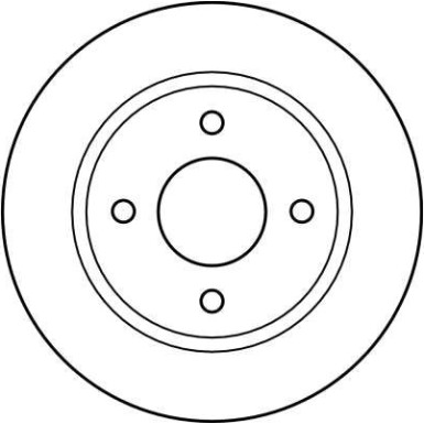 Bremsscheibe Nissan P. Micra DF2611 Bremsscheibe Nissan P. Micra DF2611