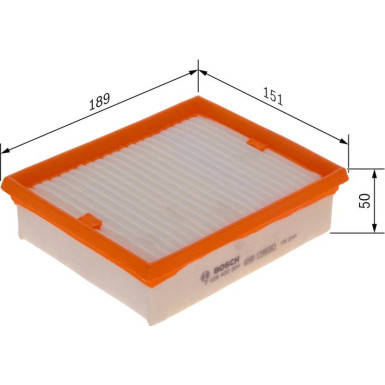 Luftfilter SUZUKI,FIAT F 026 400 304