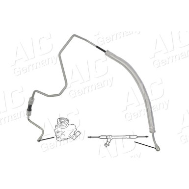 Hydraulikschlauch,Lenkung AUDI,VW 54996
