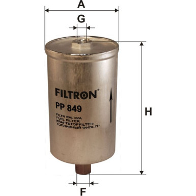 FILTRON Kraftstofffilter PP 849