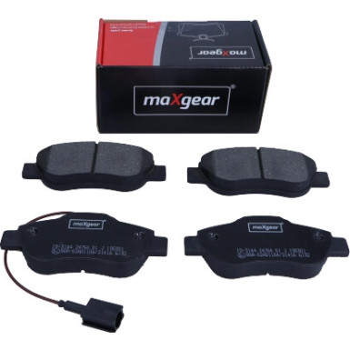 Bremsbelagsatz Fiat S. 500 07- 1.3D/Ka 09- 1.3Tdci 19-3144 Bremsbelagsatz Fiat S. 500 07- 1.3D/Ka 09- 1.3Tdci 19-3144
