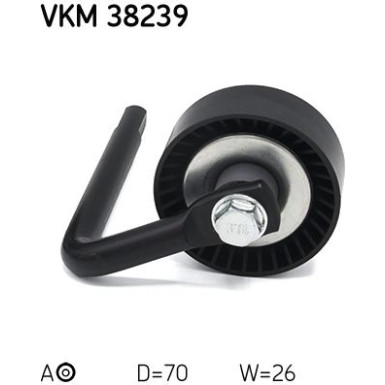 Spannrolle Multi-V BMW VKM 38239