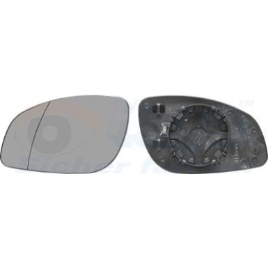 VAN WEZEL Spiegelglas, Außenspiegel 3768831