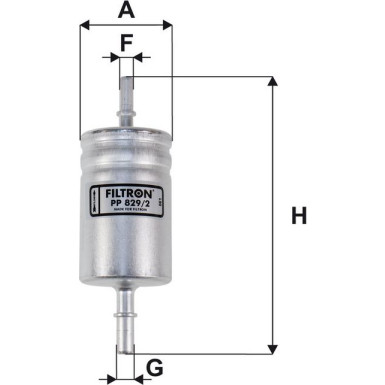 FILTRON Kraftstofffilter PP 829/2