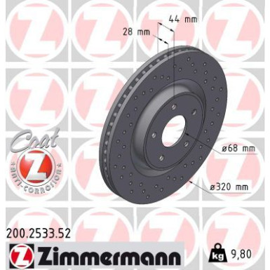 Bremsscheibe VA Sport 200.2533.52 Bremsscheibe VA Sport 200.2533.52