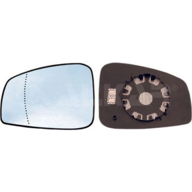 Spiegelglas, Außenspiegel 6481231 Spiegelglas, Außenspiegel 6481231