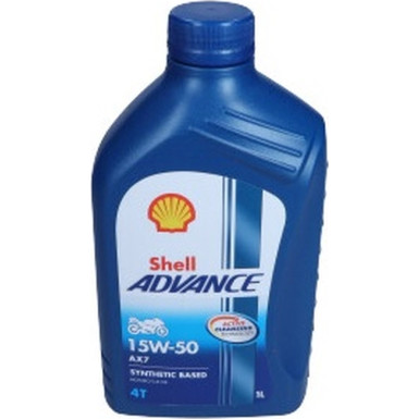Shell Advance 4T AX7 15W-50 1L 550053817 Shell Advance 4T AX7 15W-50 1L 550053817