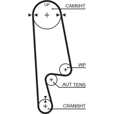 Zahnriemensatz K015234XS Zahnriemensatz K015234XS