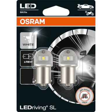 Osram LEDriving® SL ~R5W BA15s 0.5W 12V 6000K 50 lm White 2 St 5007DWP-02B