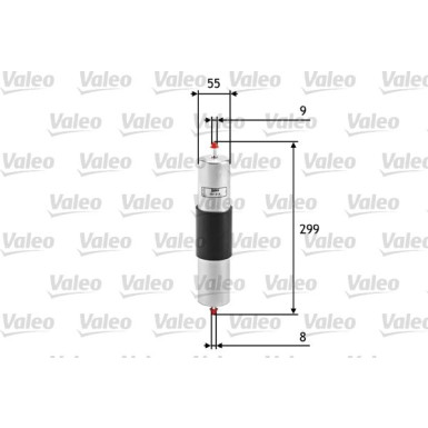 VALEO Kraftstofffilter 587014