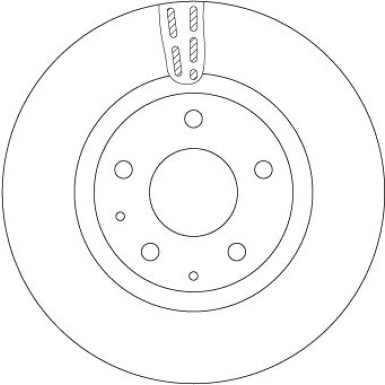 Bremsscheibe DF6575 Bremsscheibe DF6575