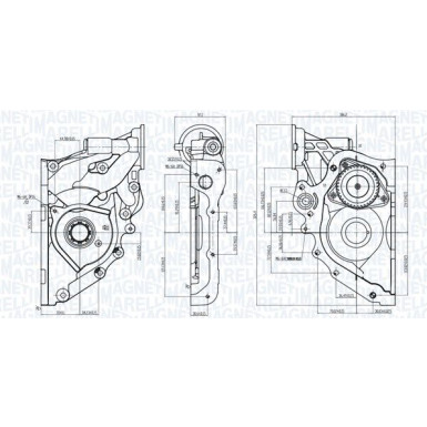 MAGNETI MARELLI Ölpumpe 351516000080