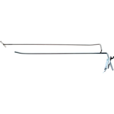 BGS Einzelhaken mit Tragarm und Querpin 300 x 4,8 mm 89917