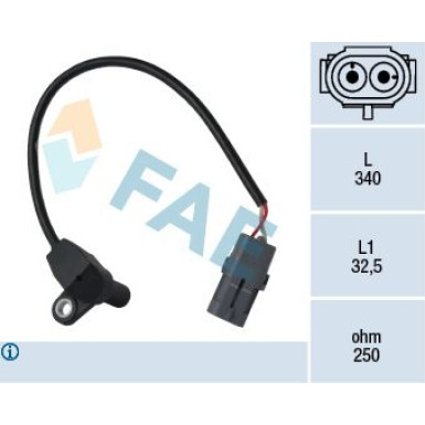 FAE Impulsgeber, Kurbelwelle 79185 FAE Impulsgeber, Kurbelwelle 79185