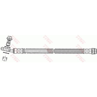 TRW Bremsschlauch PHD559 TRW Bremsschlauch PHD559