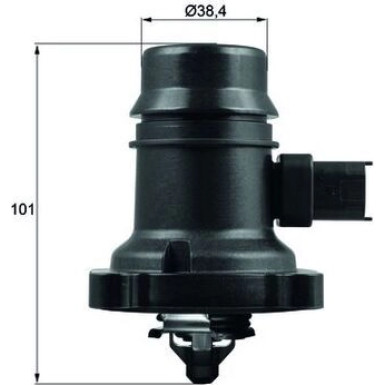 Kennfeldthermostat OPEL Astra J/Corsa D 06 BEHR TM 37 103
