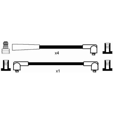Zündleitungssatz RC-MX401