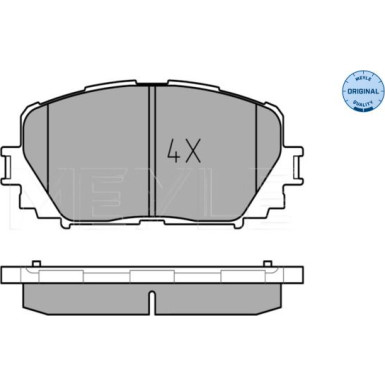 Bremsbelagsatz Toyota P. Yaris 06- Ver. Japan 025 247 0817 Bremsbelagsatz Toyota P. Yaris 06- Ver. Japan 025 247 0817