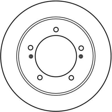 Bremsscheibe Suzuki P. Jimny/Samurai/Vitara 0,7-1,6 16V 88 DF2588 Bremsscheibe Suzuki P. Jimny/Samurai/Vitara 0,7-1,6 16V 88 DF2588