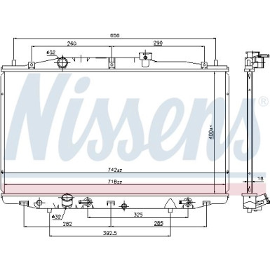 Wasserkühler PKW 69475 Wasserkühler PKW 69475