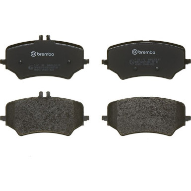 BREMBO Bremsbelagsatz, Scheibenbremse P 50 176 BREMBO Bremsbelagsatz, Scheibenbremse P 50 176
