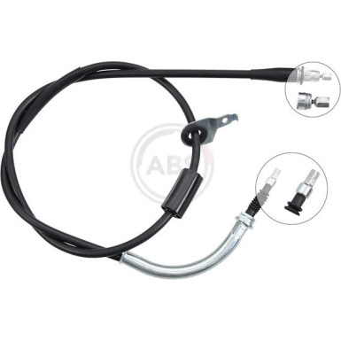A.B.S. Handbremsseil Seilzug Festellbremse K12033 A.B.S. Handbremsseil Seilzug Festellbremse K12033