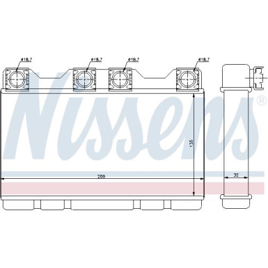 Heizkühler PKW 70515 Heizkühler PKW 70515