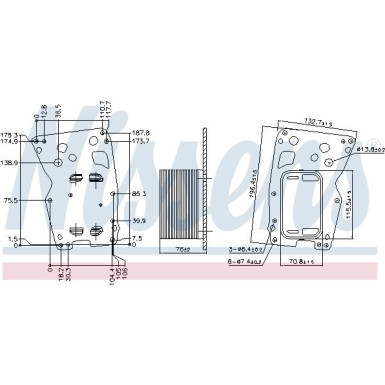 Ölkühler PKW BMW 5 F10 10 FIRST FIT 90902 Ölkühler PKW BMW 5 F10 10 FIRST FIT 90902