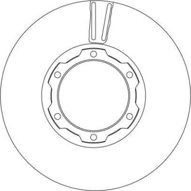 15 481 177 Bremsscheibe VA DF4145S