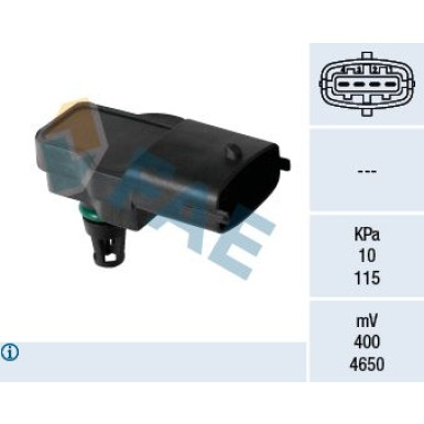 FAE Sensor, Saugrohrdruck 15145 FAE Sensor, Saugrohrdruck 15145