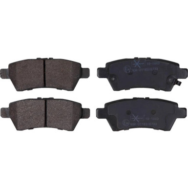 Bremsbelagsatz Nissan T.Pathfinder 05-/Navara 05 19-1443 Bremsbelagsatz Nissan T.Pathfinder 05-/Navara 05 19-1443