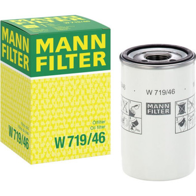 Mann & Hummel Ölfilter LKW SAME DEUTZ FAHR W 719/46 Mann & Hummel Ölfilter LKW SAME DEUTZ FAHR W 719/46