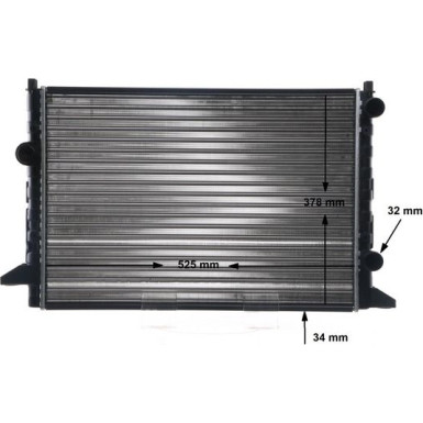 Kühler, Motorkühlung BEHR CR 508 000S