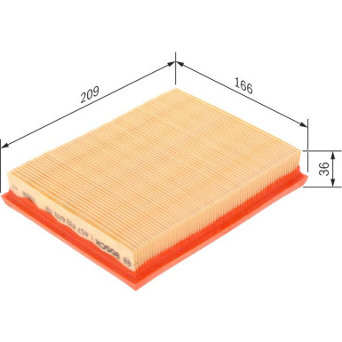 Luftfilter 1457433603 Luftfilter 1457433603
