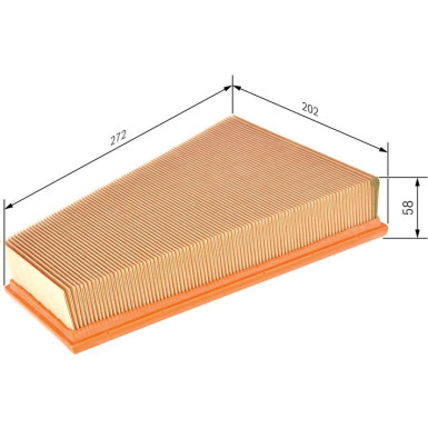 Luftfilter 1457433555 Luftfilter 1457433555