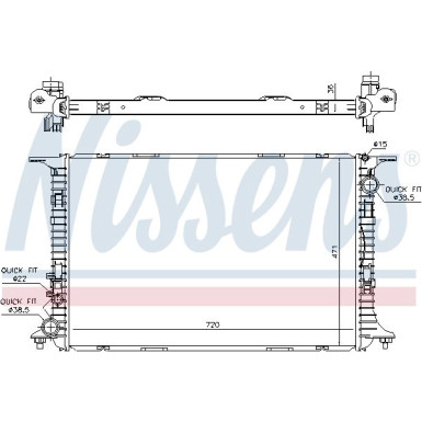 Wasserkühler PKW 60359 Wasserkühler PKW 60359