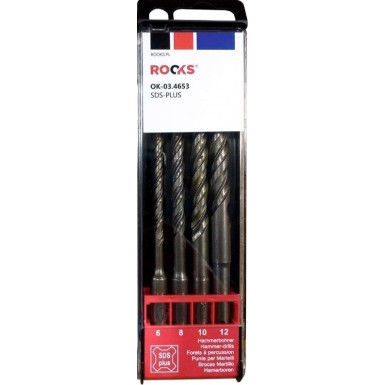 Betonbohrer Sds-Plus 160 Mm, Set 4-Tlg., 6, 8, 10, 12 Mm OK-03.4653