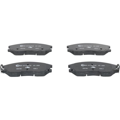 Bremsbelagsatz Opel P. Antara 06 13.0460-5785.2 Bremsbelagsatz Opel P. Antara 06 13.0460-5785.2