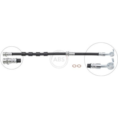 A.B.S. Bremsschlauch SL 1296