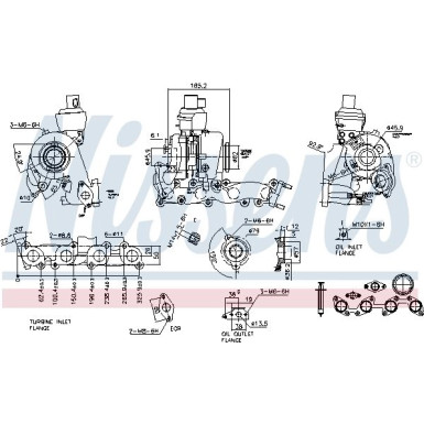 Nissens Turbo 93079 Nissens Turbo 93079