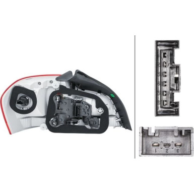 HECKLEUCHTE R 12 V HELLA 2VP 010 756-201