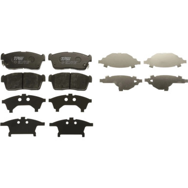 Bremsklötze VA DAIHATSU Sirion 05 COTEC GDB3359