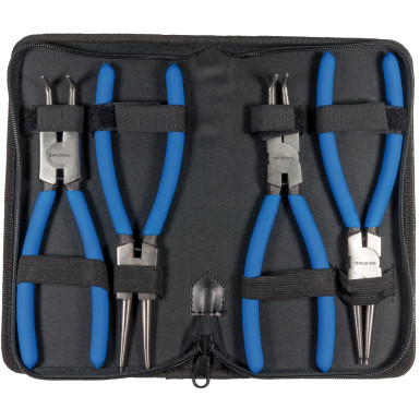 SW-Stahl Seegeringzangensatz 4 tlg 230 mm lang, im Etui 41415L