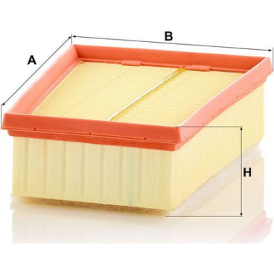Mann & Hummel Luftfilter PKW C 24 104