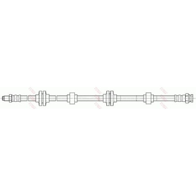 Bremsschlauch ALFA 166 2.4 JTD 02-07 PHB599