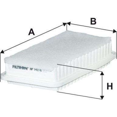 FILTRON Luftfilter AP 142/6 FILTRON Luftfilter AP 142/6